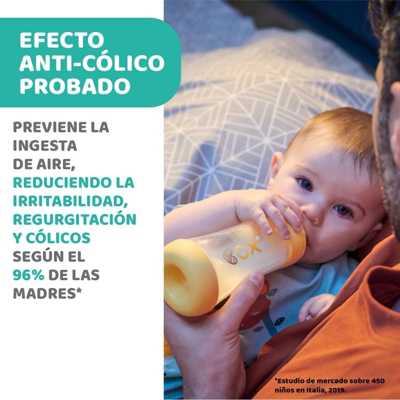 Chicco Perfect 5 Feeding Bottle 150ml Slow Flow 0m+ Silicone, Pink - Image 5